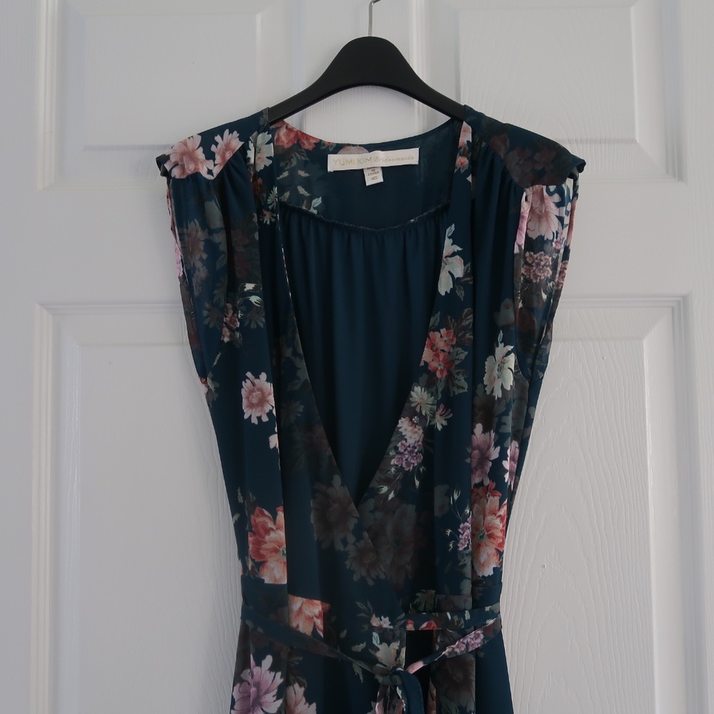 YUMI KIM Sashay Wrap Maxi Dress - XS